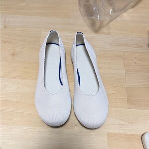 White Women's Flats